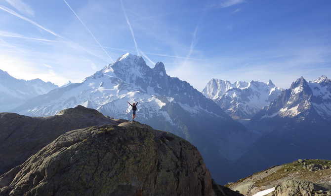 Voyage à pied : Traversée Chamonix Zermatt par les sentiers