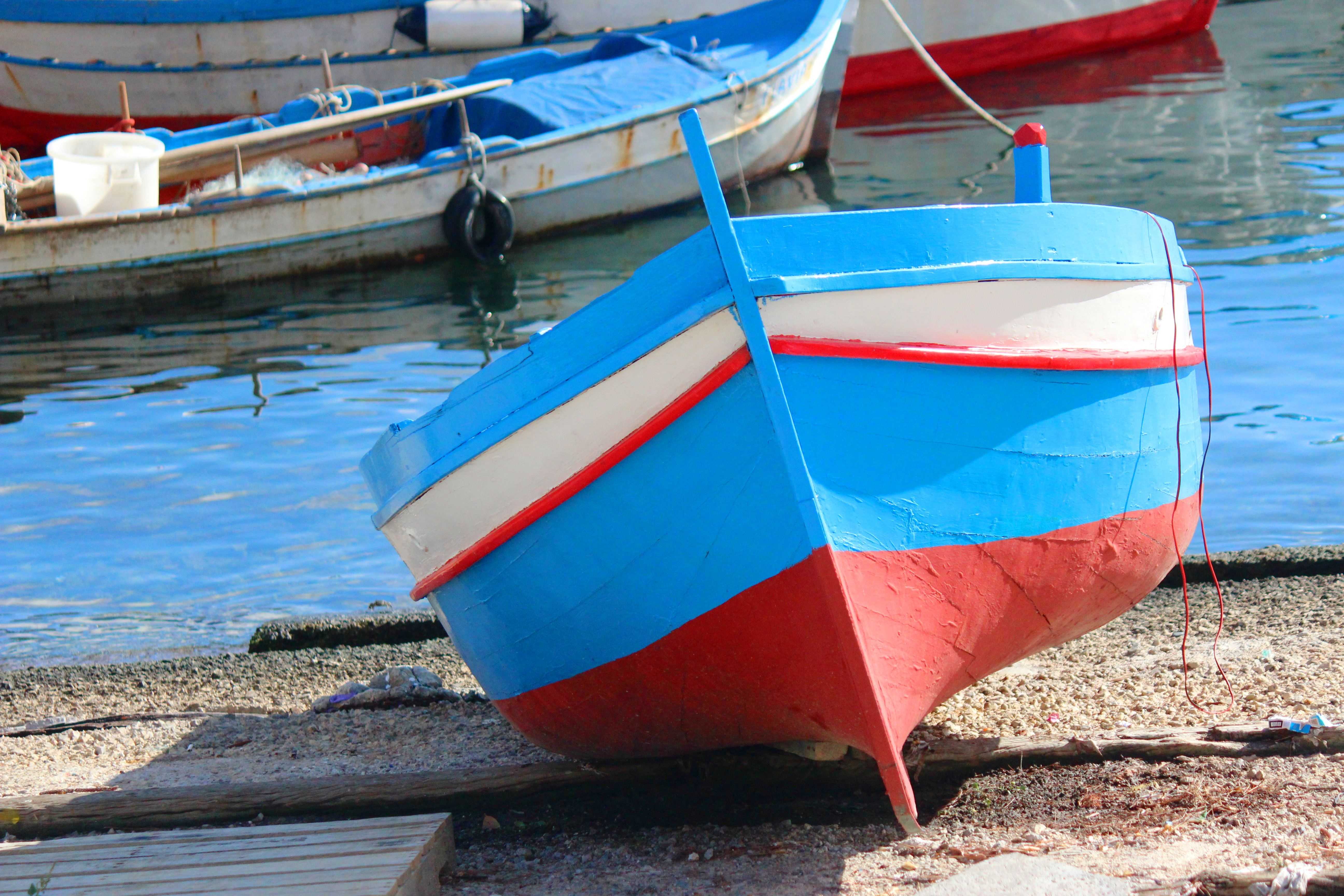 Barque port Palerme
