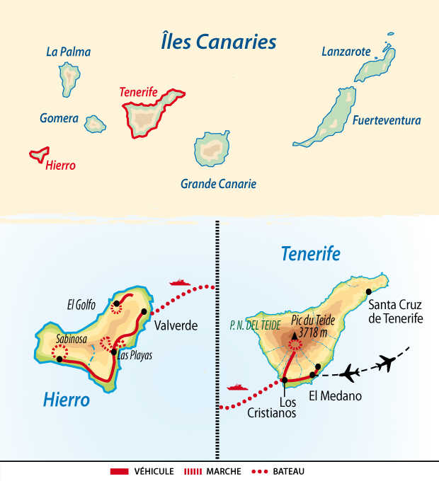 Itinéraire El Hierro la découverte des Canaries secrètes