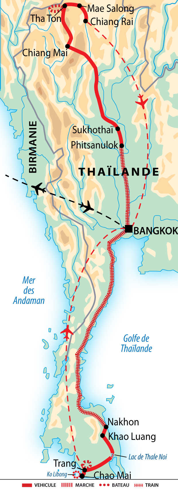 Image Découverte de la Thaïlande du Nord au Sud