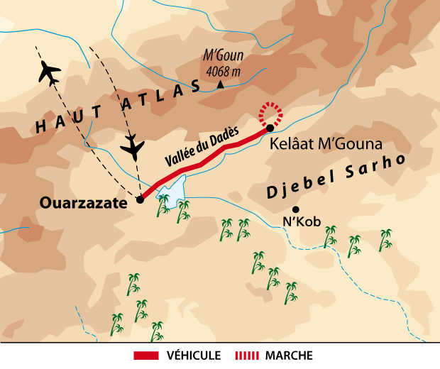 Voyage Maroc villages et traditions de la vallée des Roses Huwans