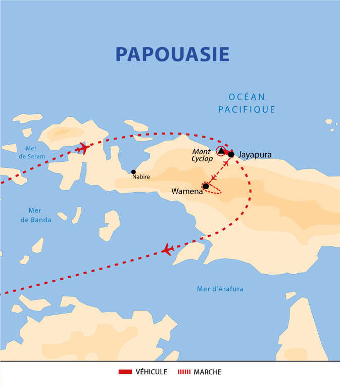 Carte Papouasie AIPAPU
