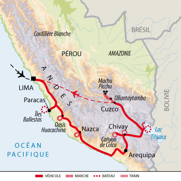 Image Des lignes de Nazca au Machu Picchu
