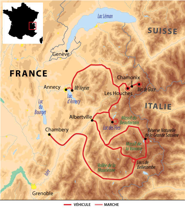 Image Randonnées découverte des Alpes du nord