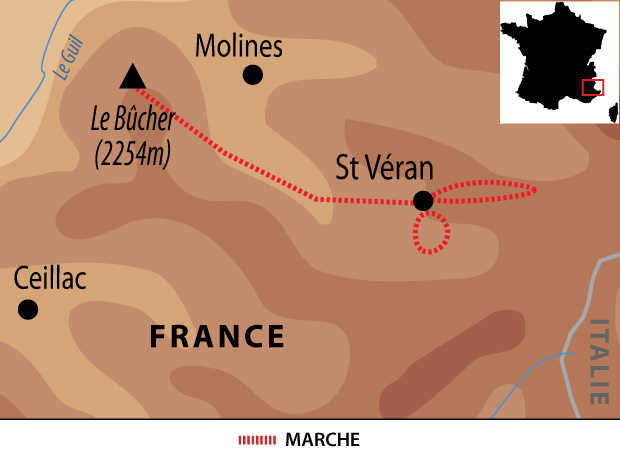 Carte Voyage France Alpes Queyras Reveillon