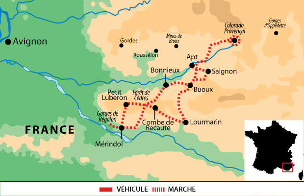 Voyage Provence : Le Luberon  Huwans