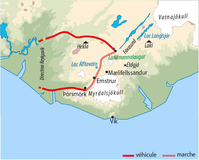 Image Trek de Landmannalaugar à Thorsmörk