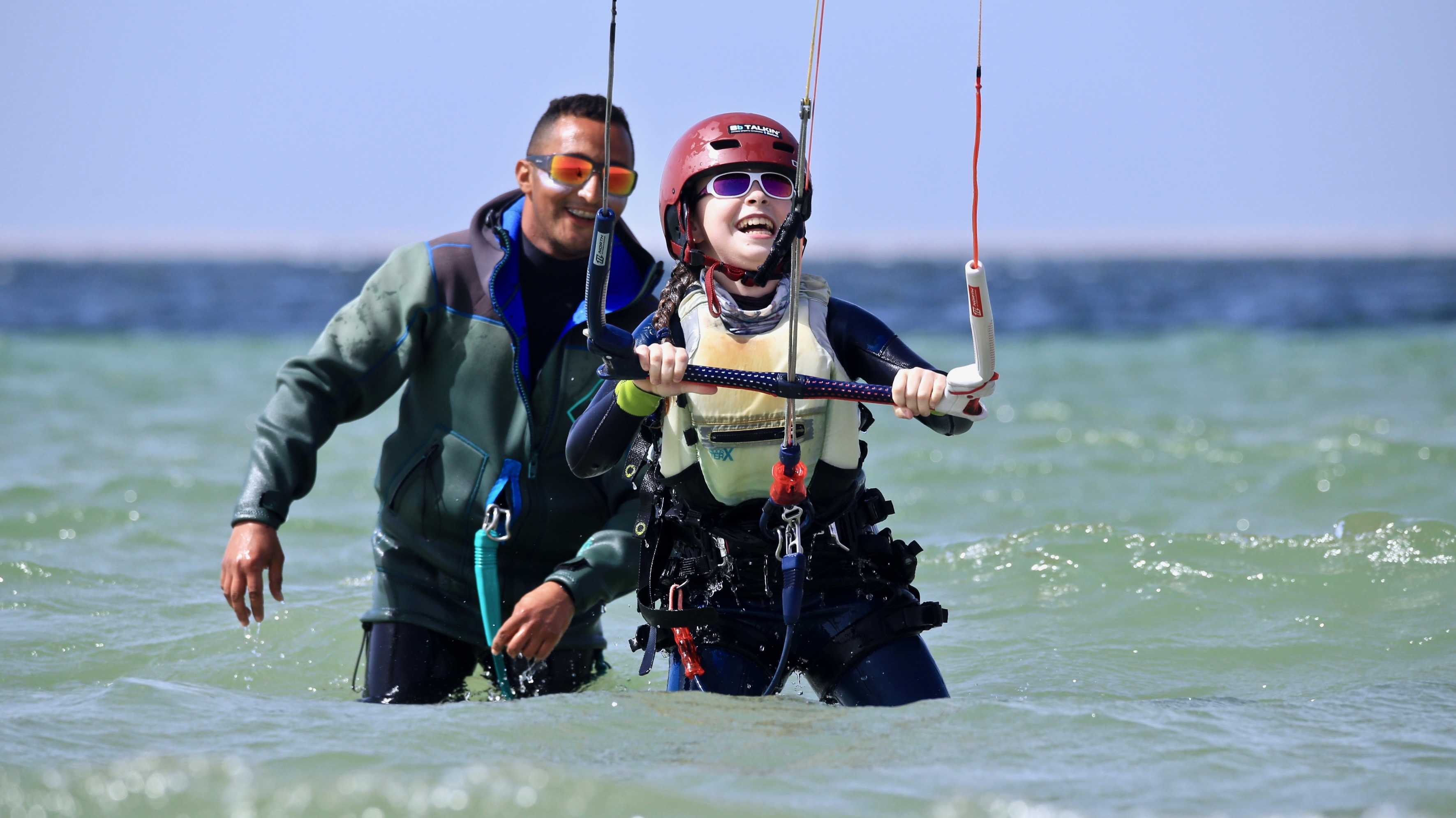 kitesurf course à Dakhla Lagoon avec ION CLUB