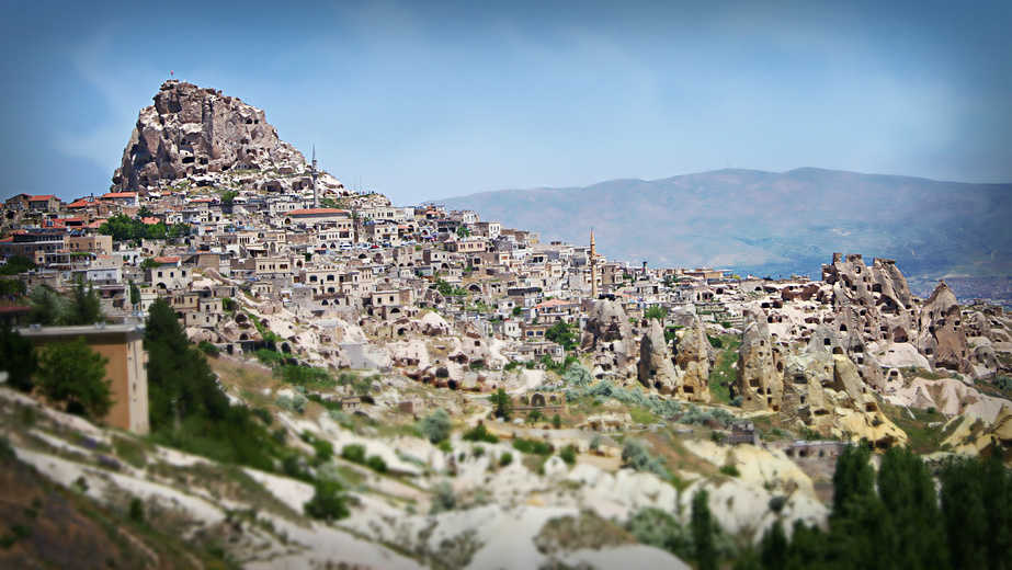 Paysage de la Cappadoce en Turquie