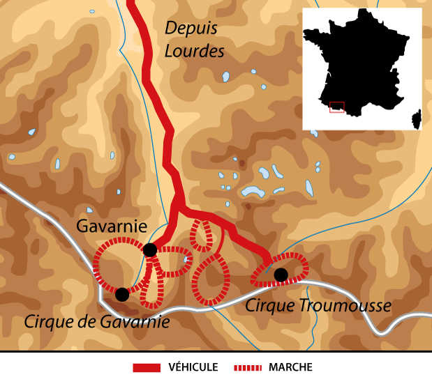 Pyrénées - Les balcons de Gavarnie, les grands cirques pyrénéens FPGAVAR