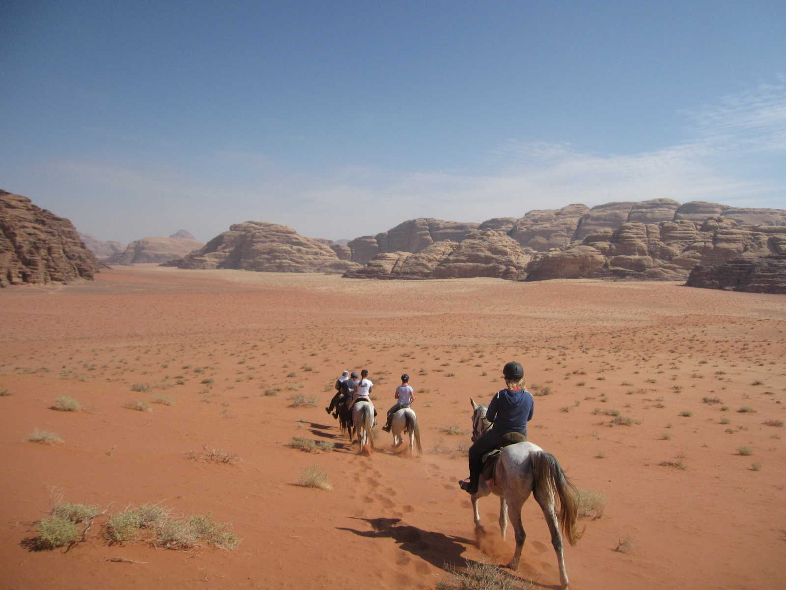 Randonnée à cheval Jordanie et Wadi Rum