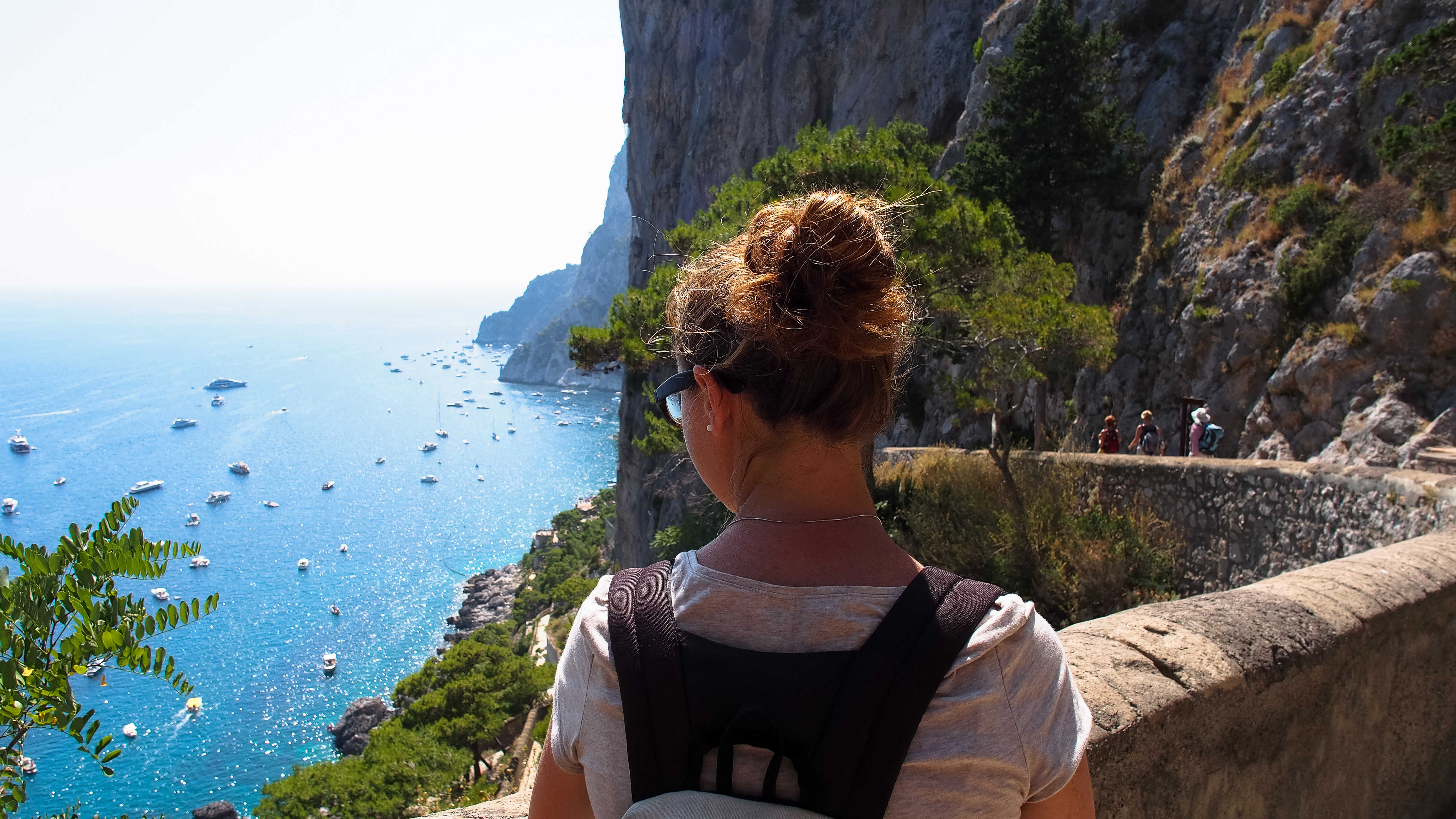 Randonnée côtière à Capri