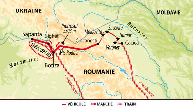 Roumanie - Montagnes, villages et peuple des Carpates EROU