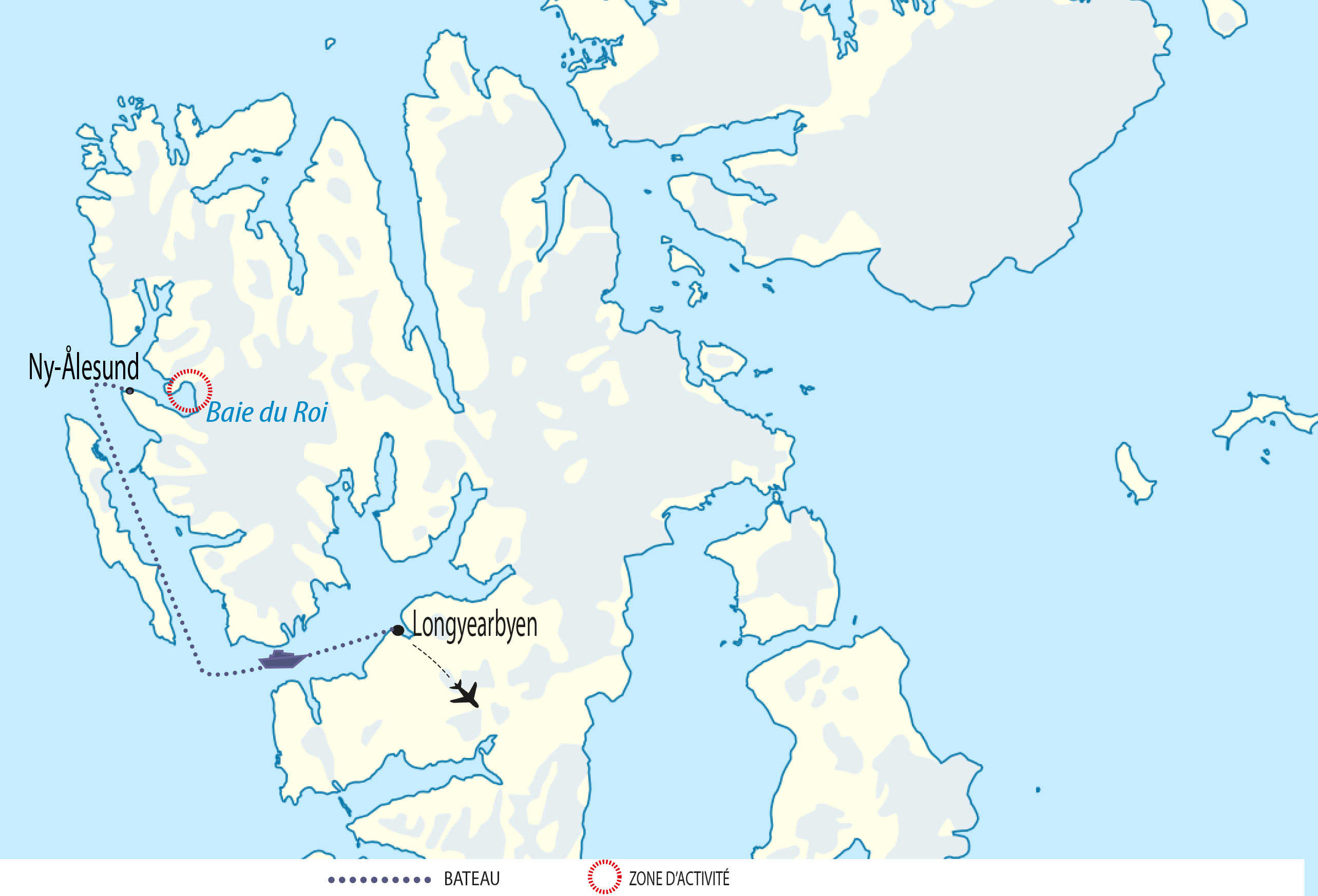 Voyage Spitzberg Randonnée et kayak en baie du roi Huwans