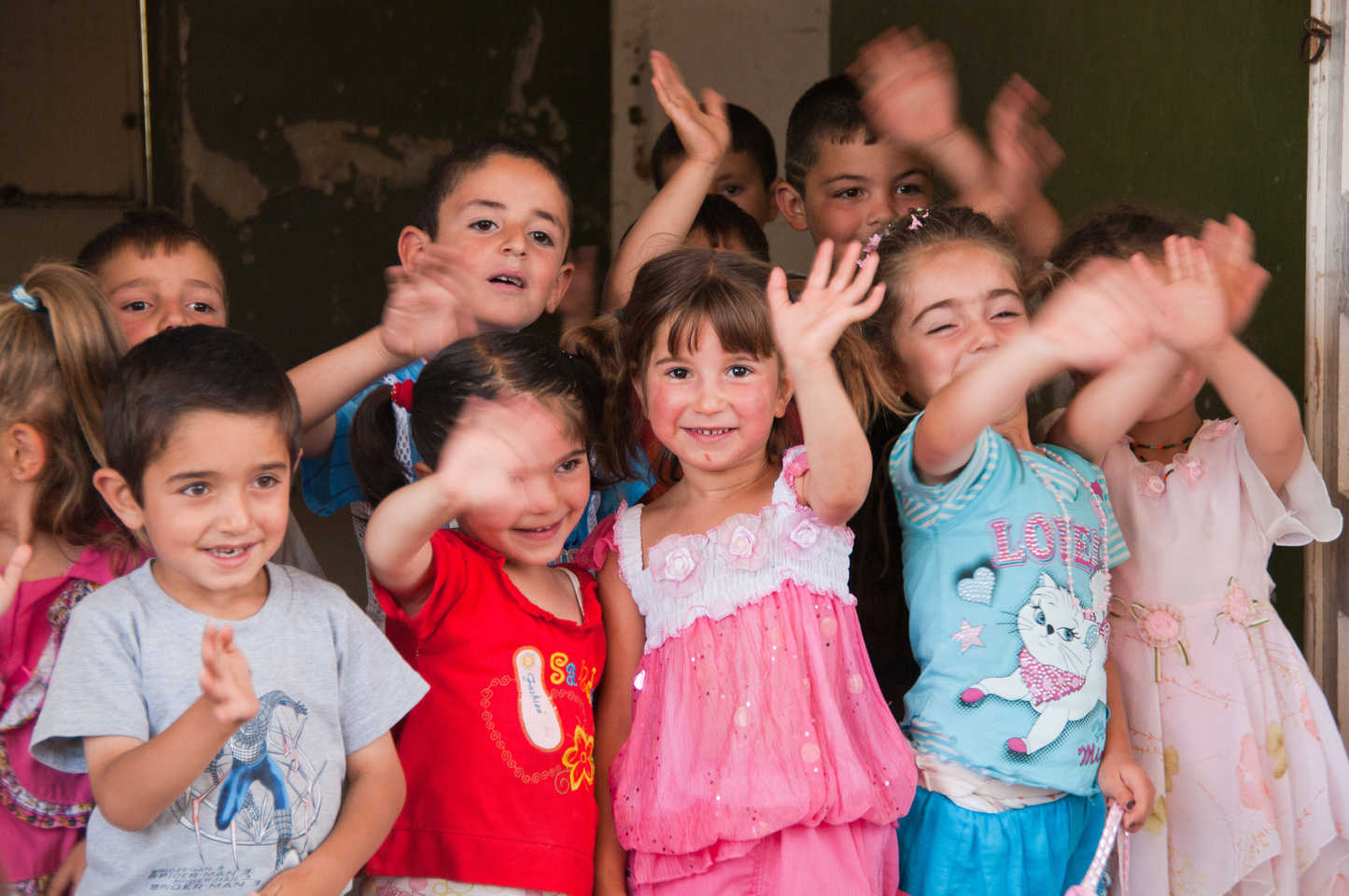Visite d'une école en Arménie