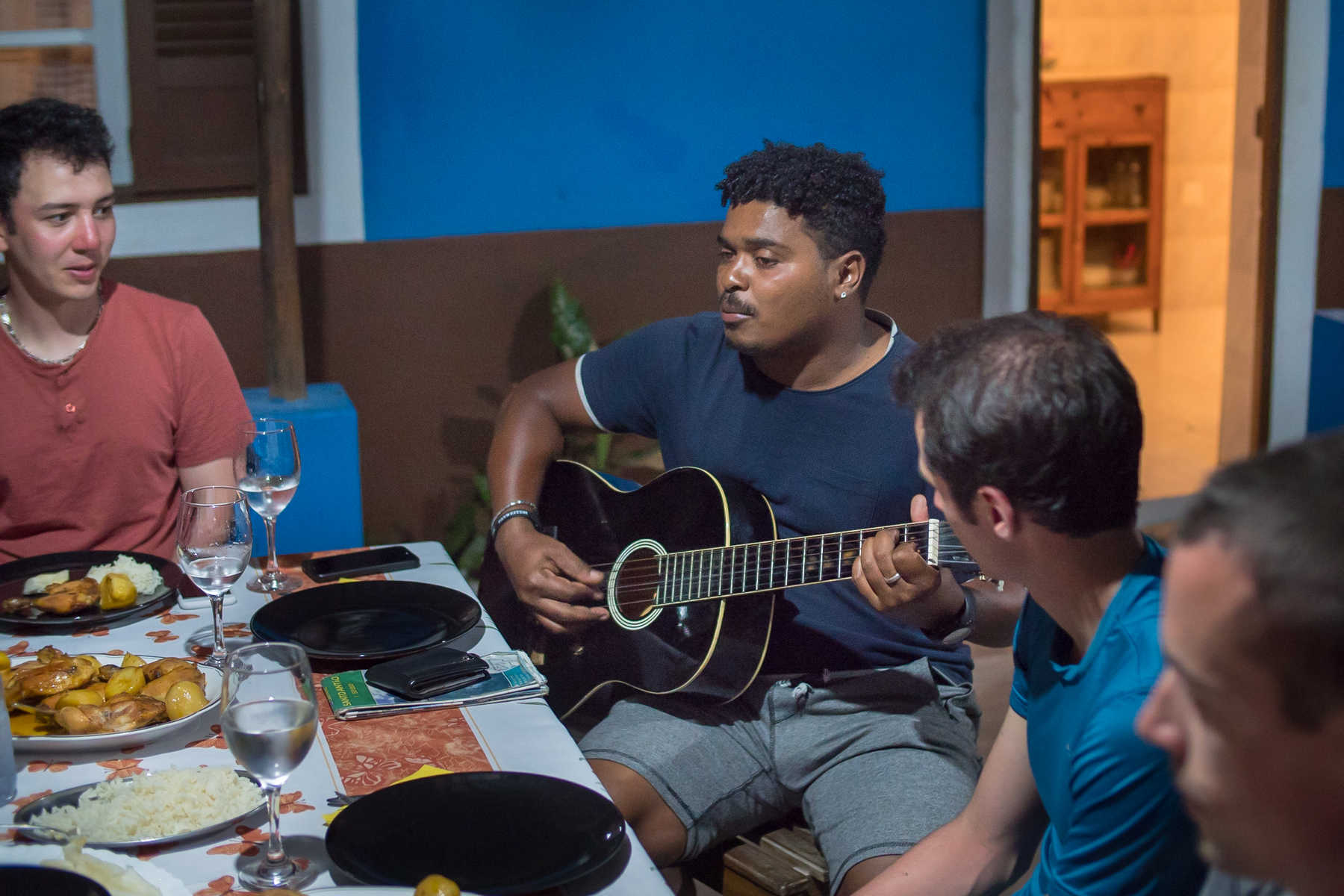 Ambiance musicale le soir au Cap Vert !