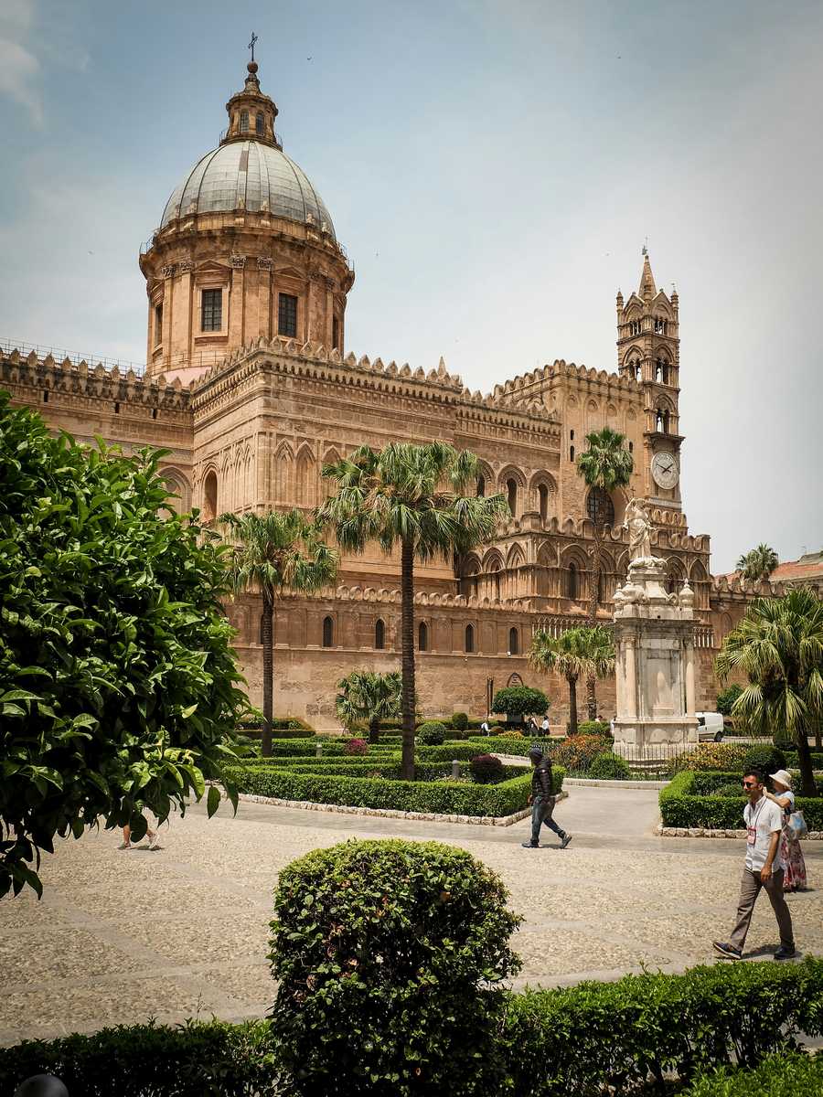 Cathédrale de Palerme en Sicile