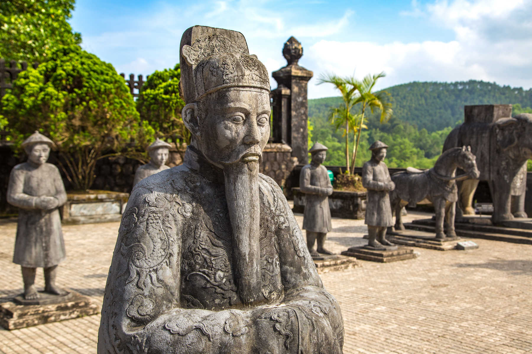 Khai Dinh à Hue au Vitenam