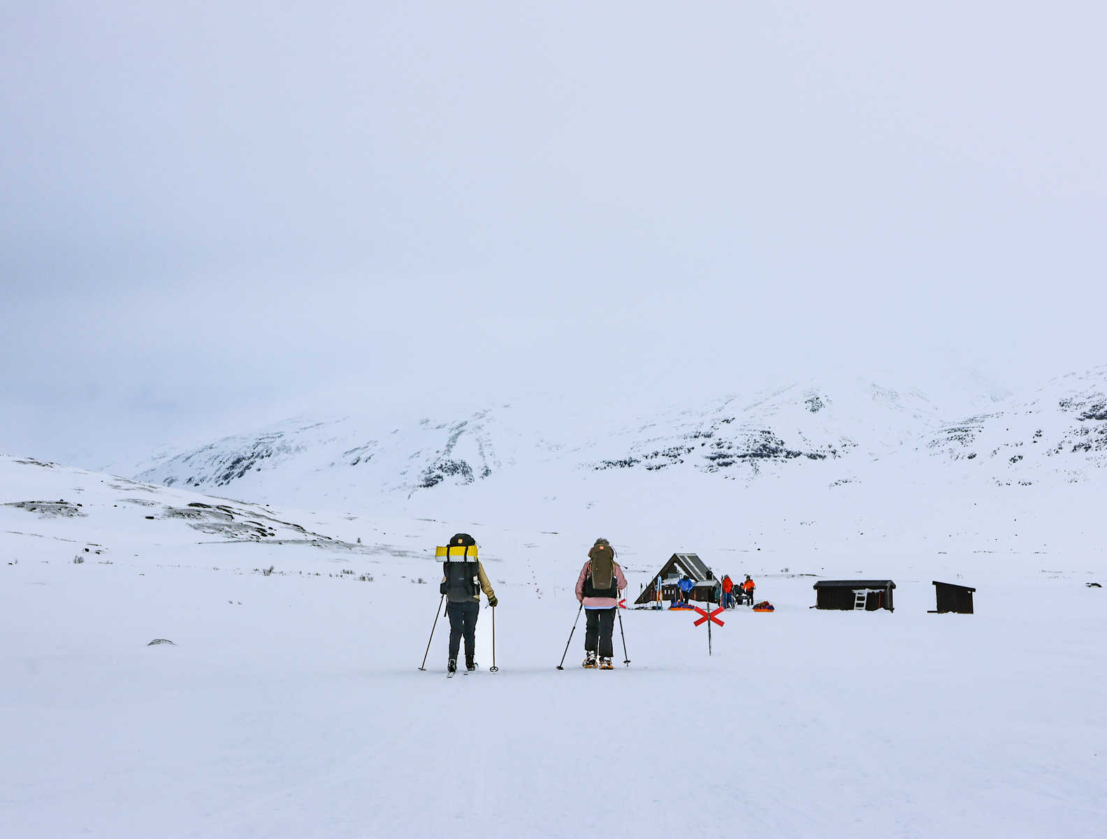 La Kungsleden en hiver
