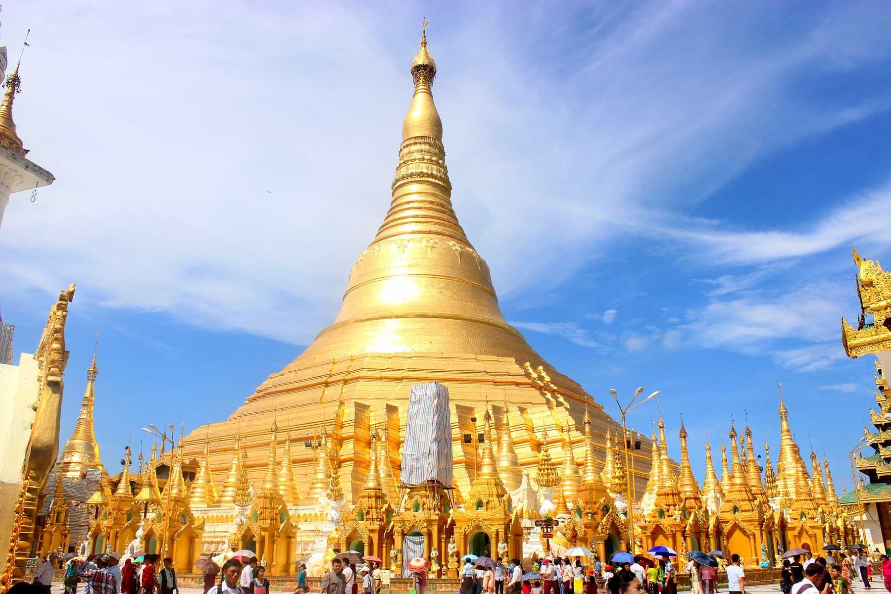 La pagode de Shwedagon