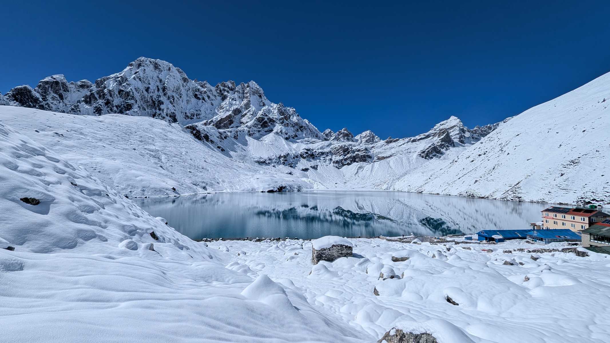 Lac de Gokyo au Népal