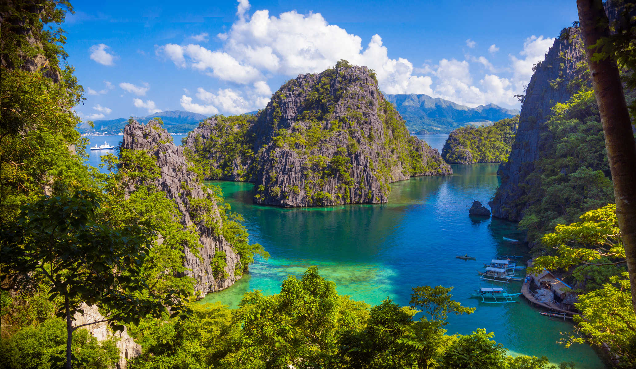 Les lagons de l'île de Palawan