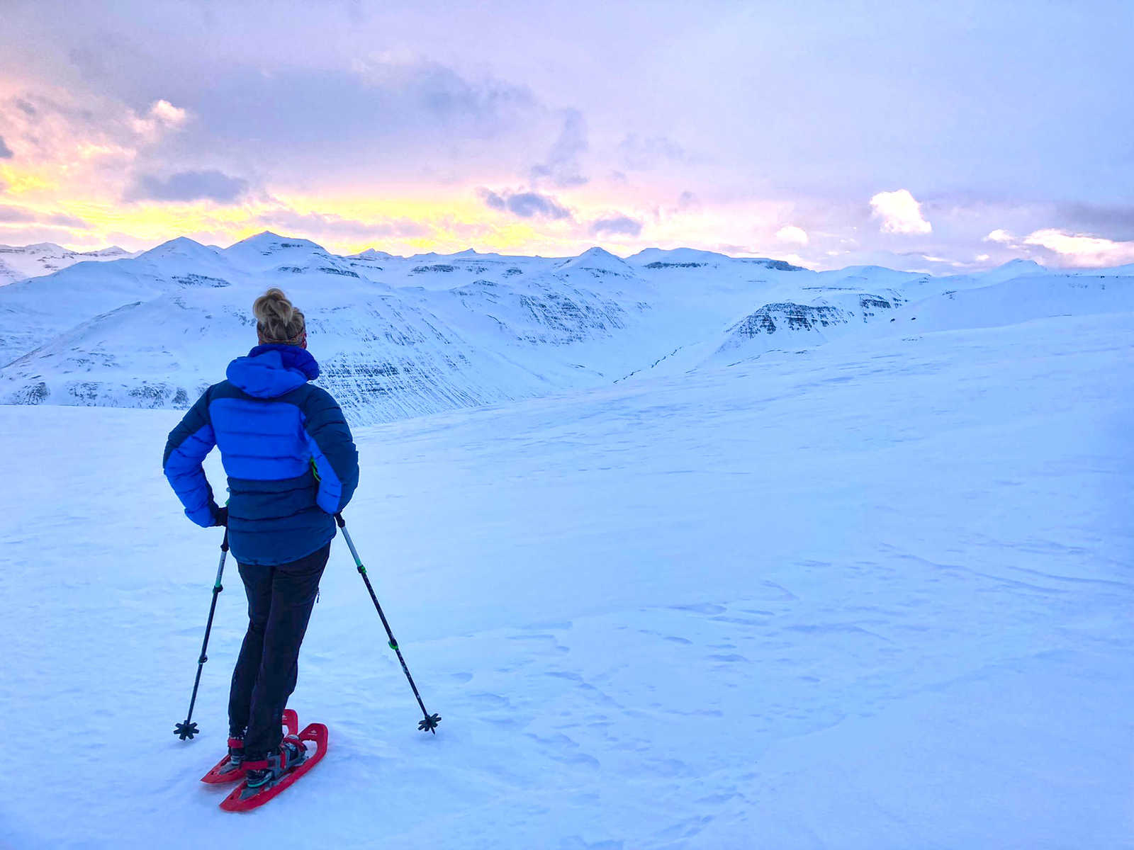 L'Islande en raquettes à neige