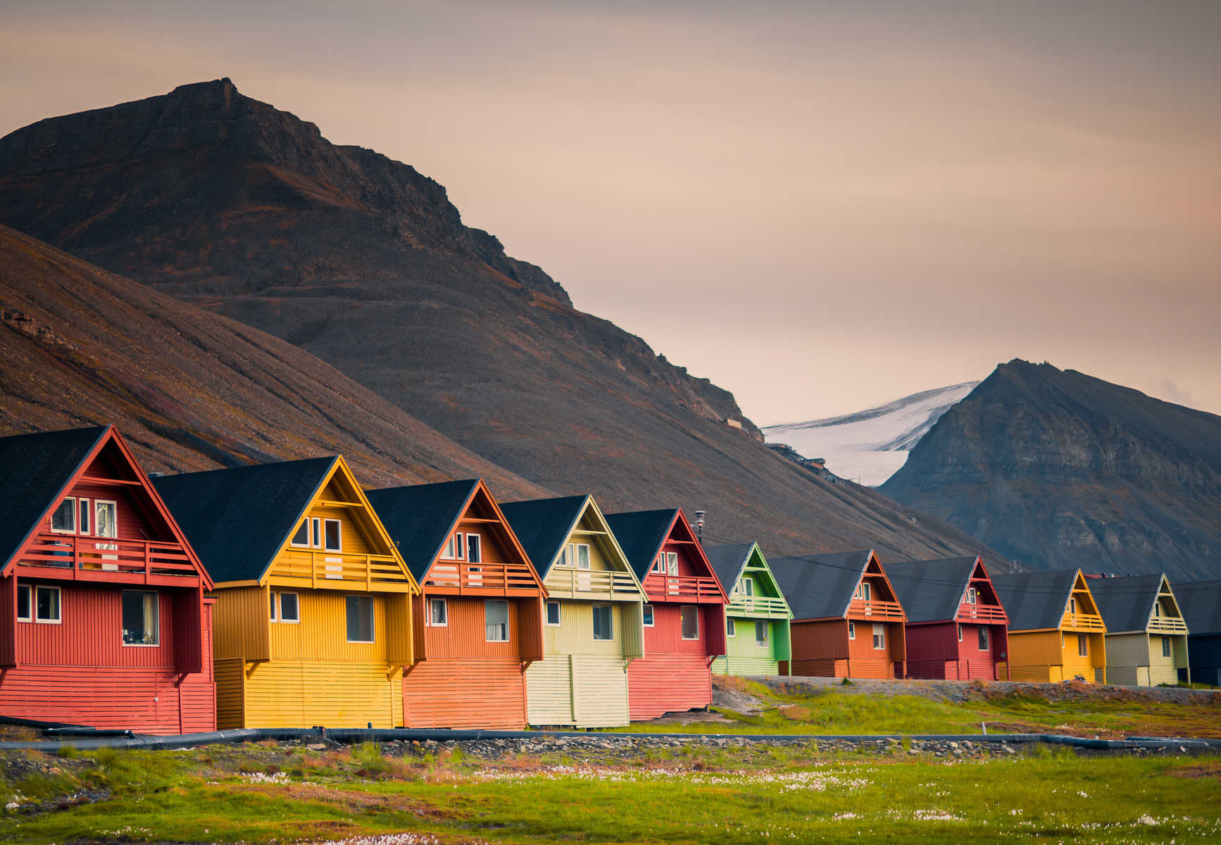 Longyearbyen, capitale du Svalbard
