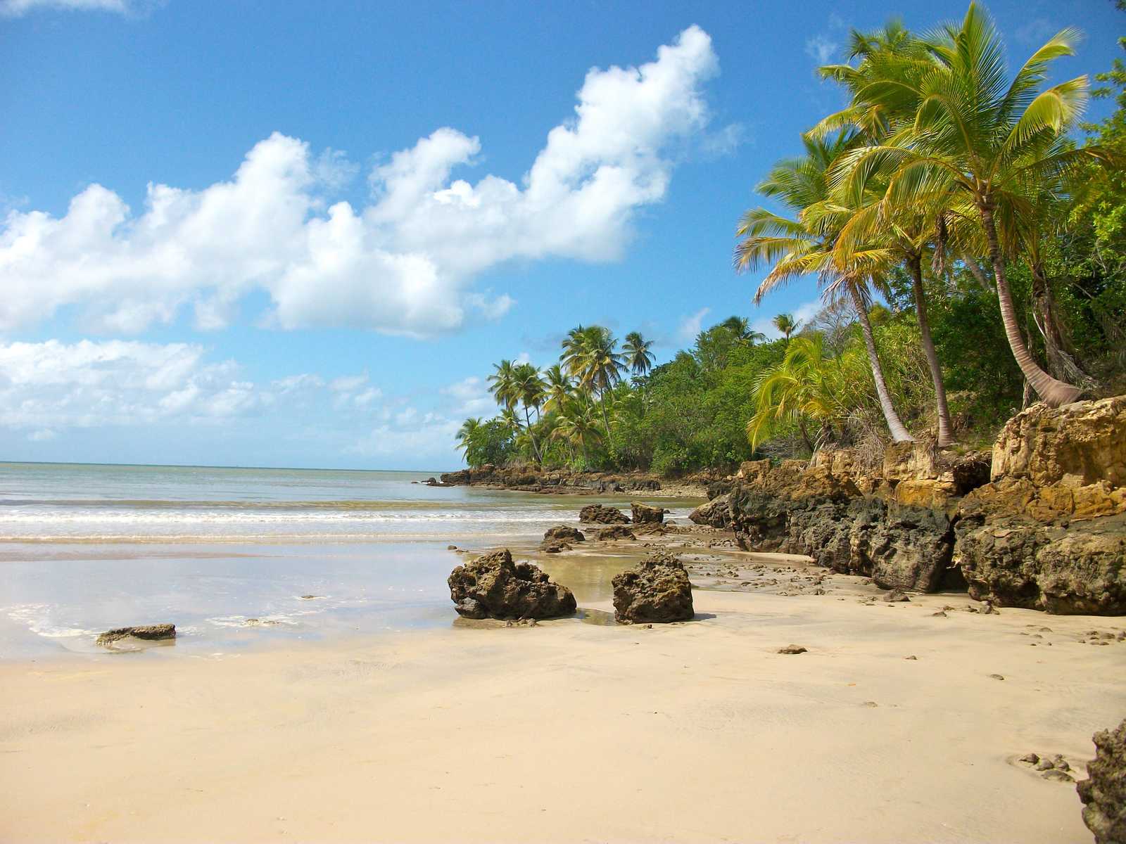 Plage de Boipeba au Brésil