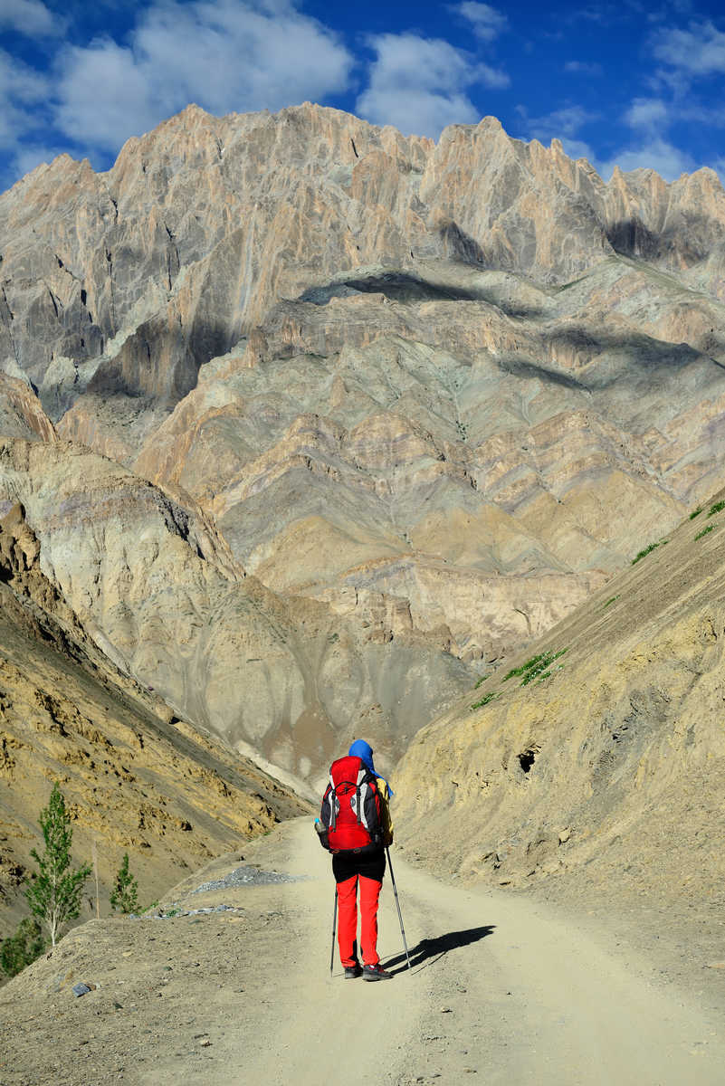 Rando dans la vallée de la Markha, Ladakh, Inde himalayenne © Rando dans la vallée de la Markha, Ladakh, Inde himalayenne