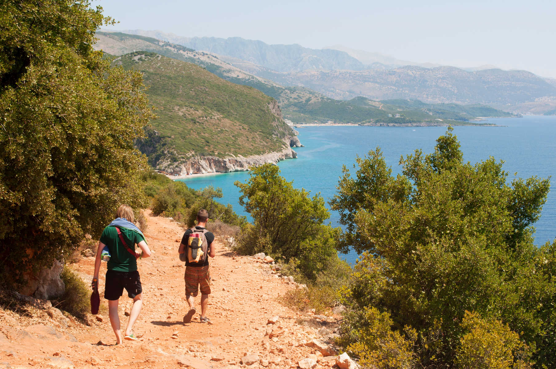 Randonnée côtière Albanie © Tokil Randonnée côtière Albanie