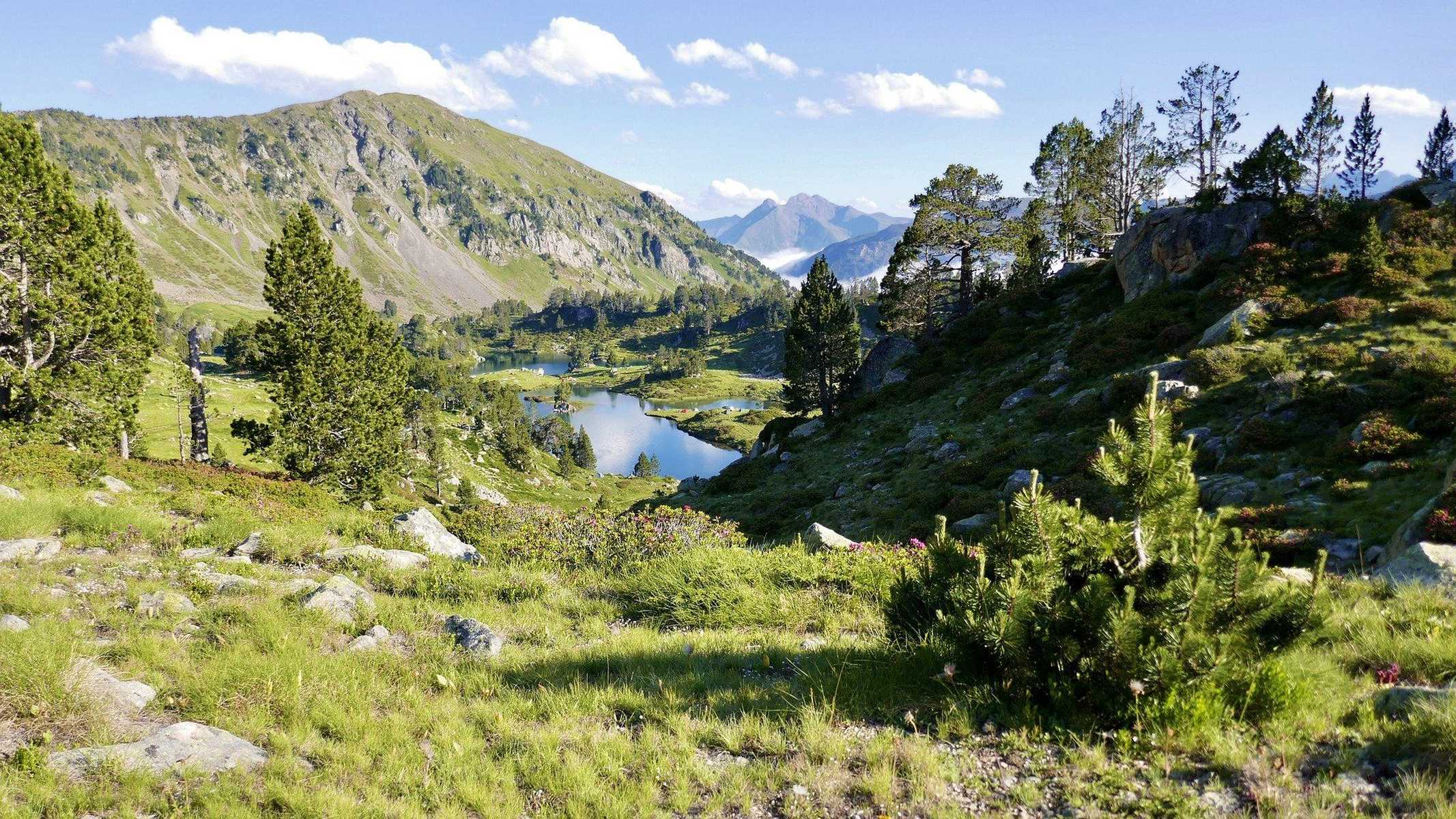 Randonnée dans le parc protégé de Néouvielle, Pyrénées