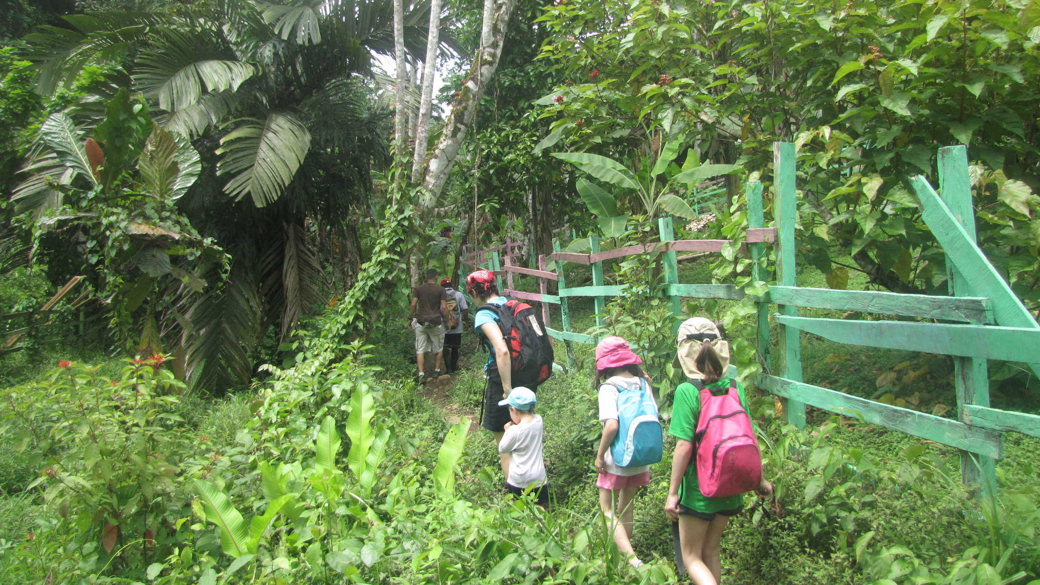 Randonnée en famille au Costa Rica