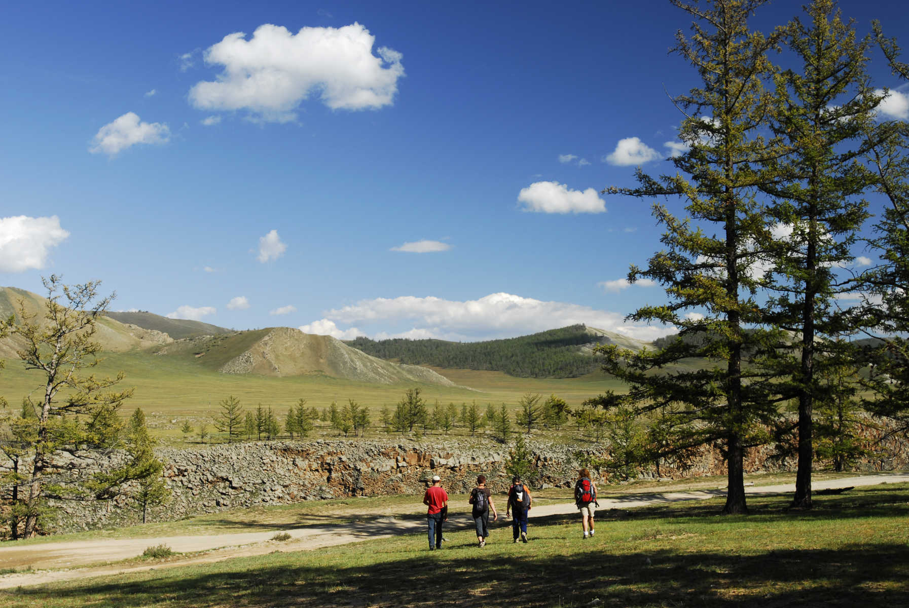 Randonnée itinérante dans les Monts Khangai @ S.Fautre © Randonnée itinérante dans les Monts Khangai @ S.Fautre