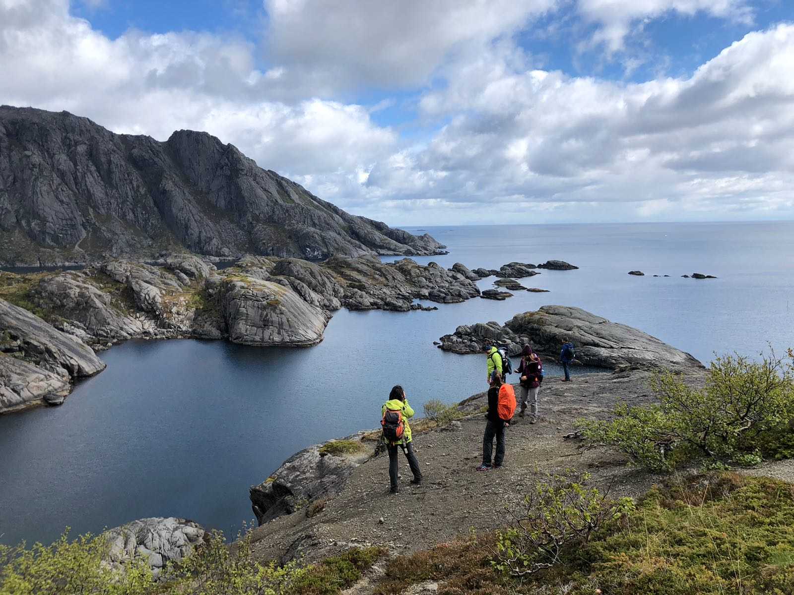 Randonnée Norvège dans les Lofoten Nesland Nusfjord