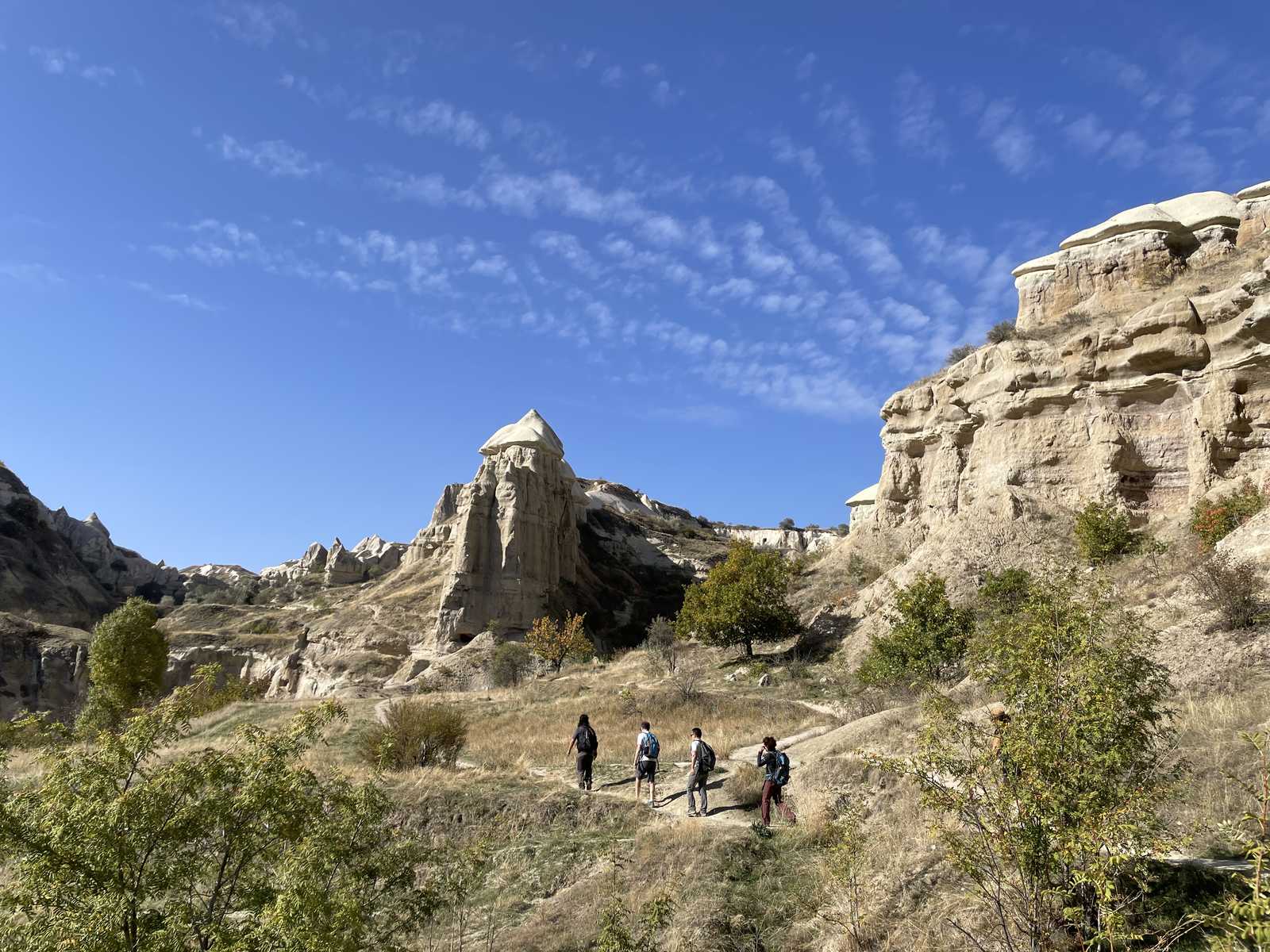 Randonneurs en Cappadoce