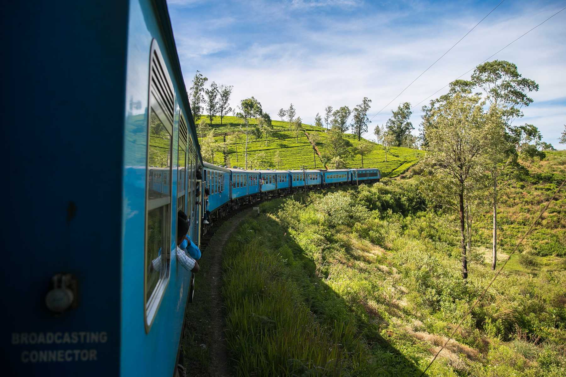 Train au Sri Lanka