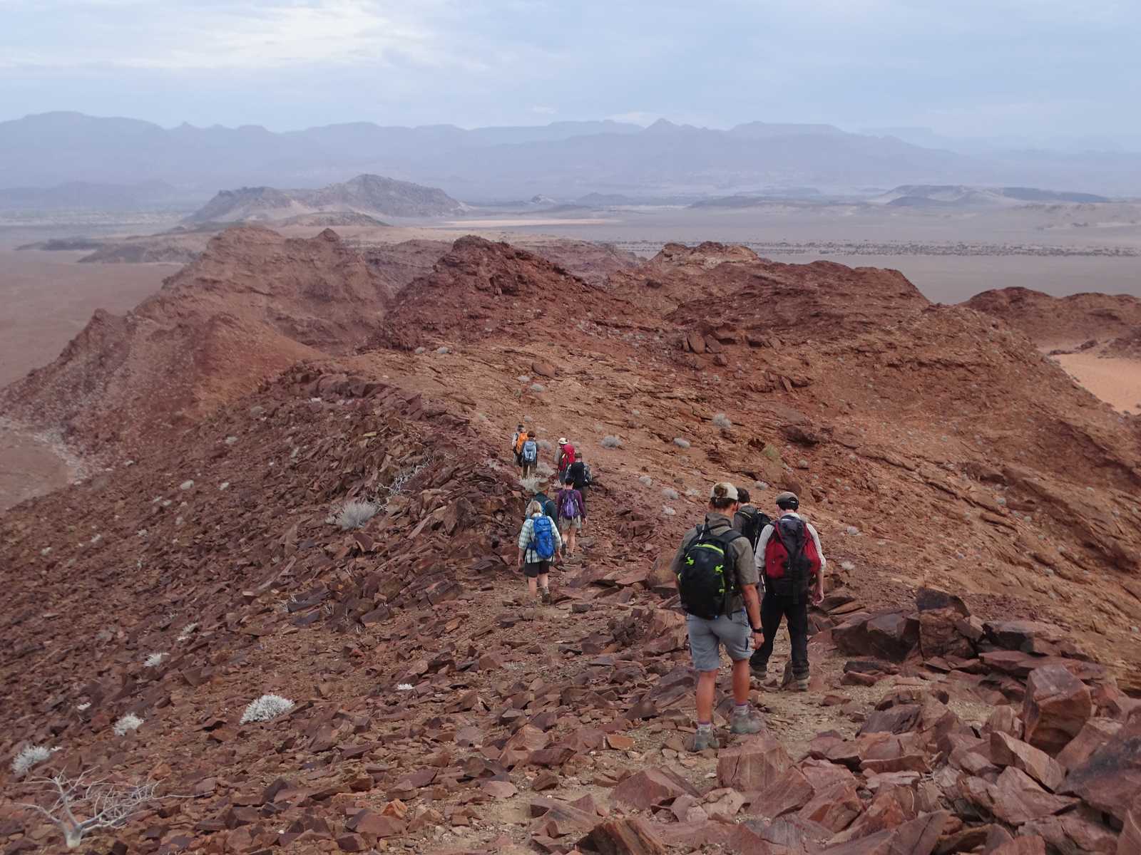 Trek dans la région minérale du Damaraland en Namibie © Trek dans la région minérale du Damaraland en Namibie