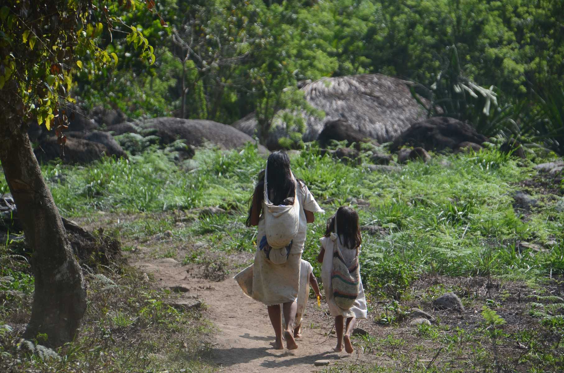 Une mère et sa fille Kogi