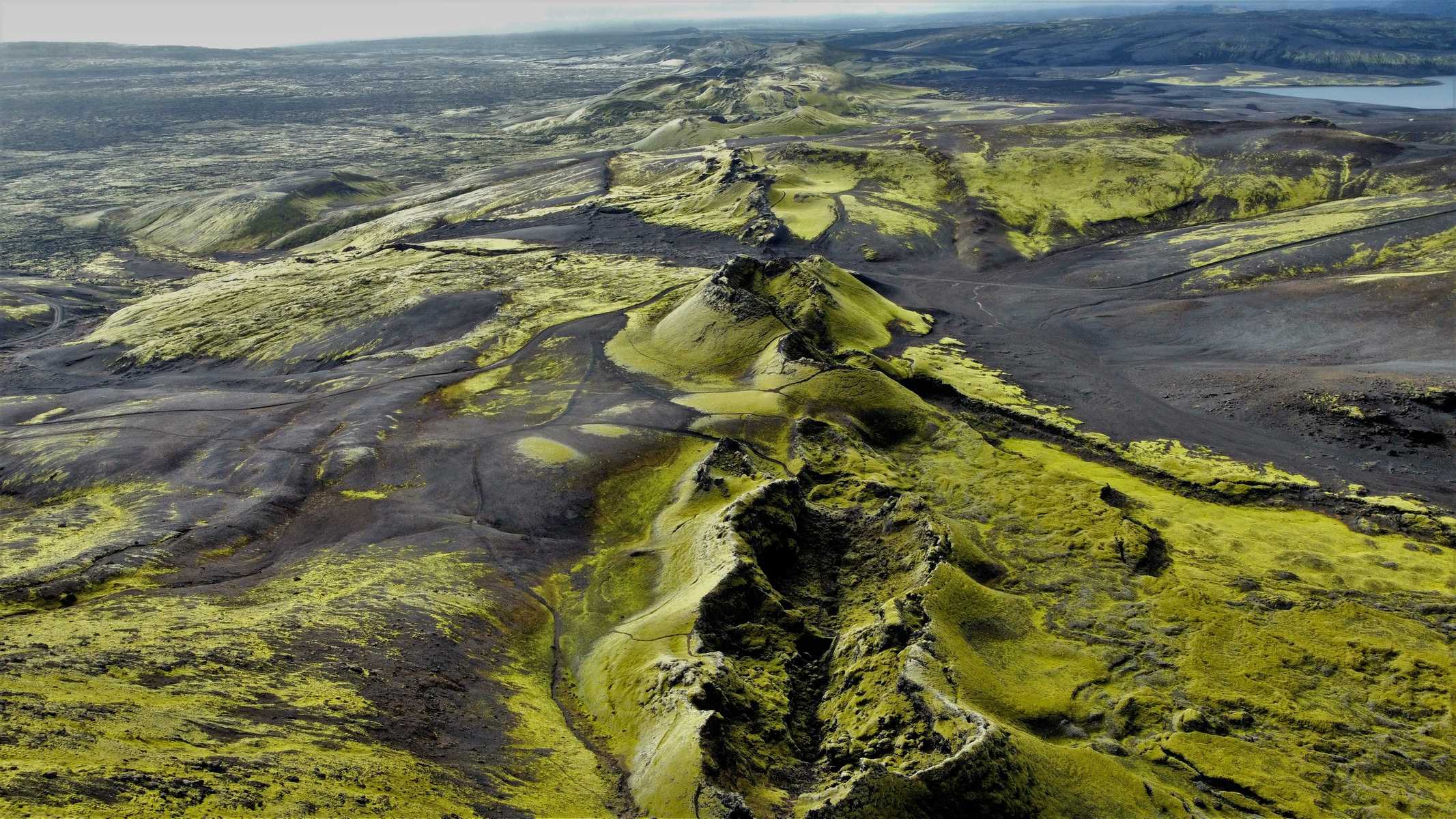 Volcans du Laki en Islande