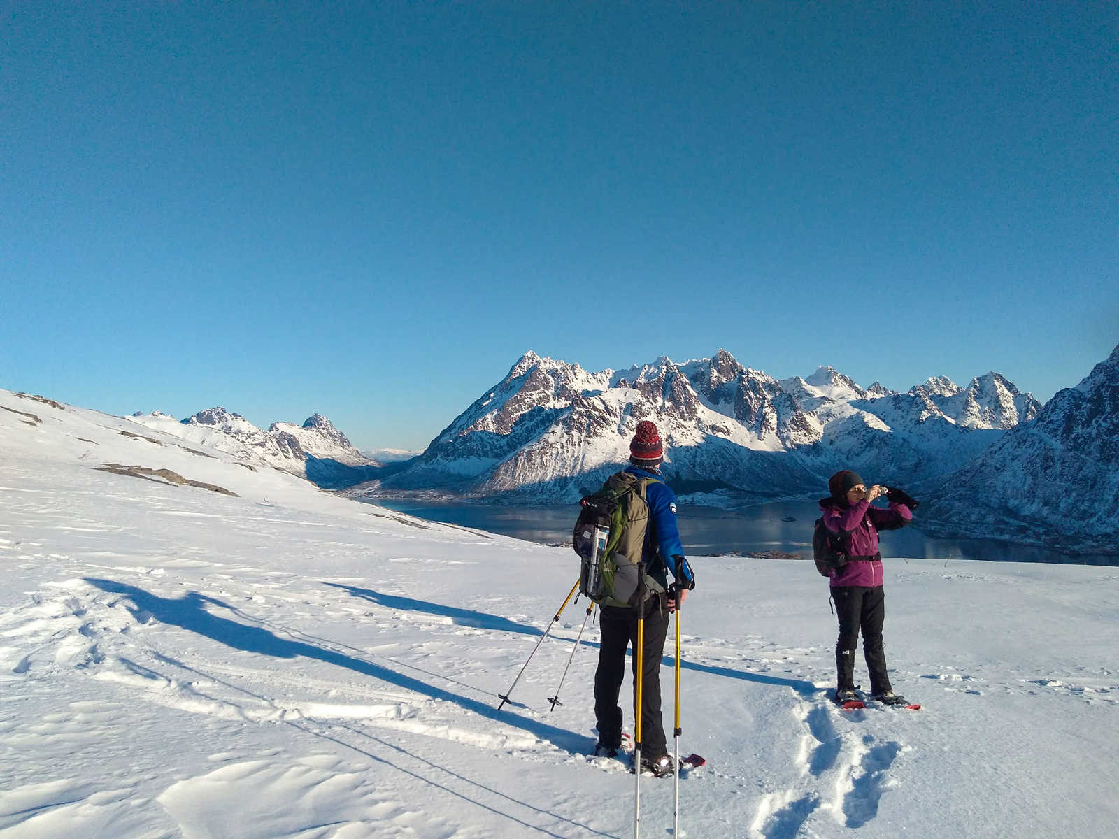 Voyage hiver dans les Lofoten, Norvège