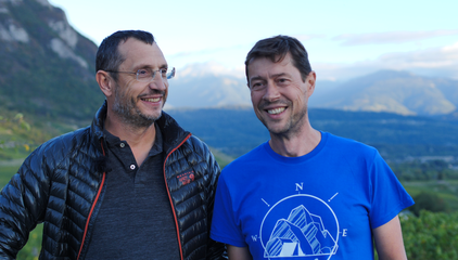 Yannick et Fred, directeurs du réseau Altaï