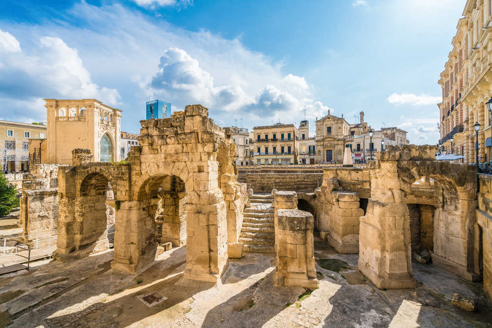 Ancien amphithéâtre de  Lecce, Italie