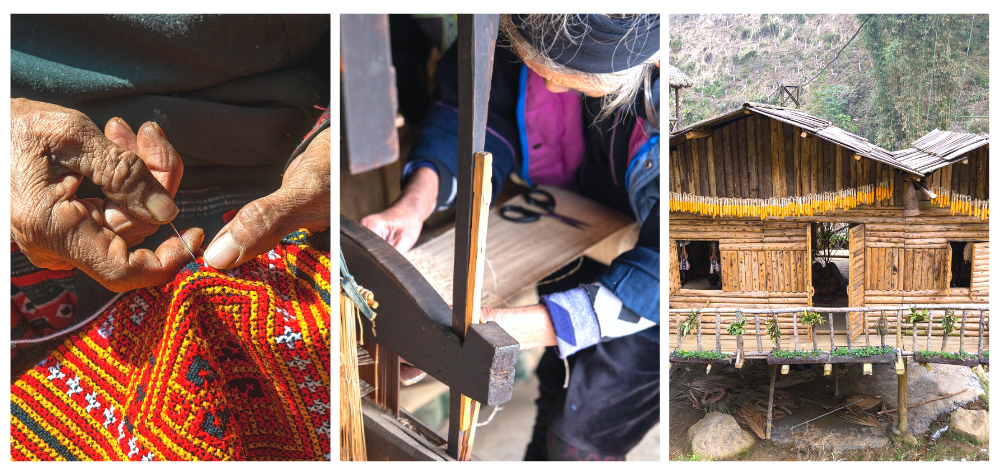 Artisanat Hmong dans le nord du Vietnam