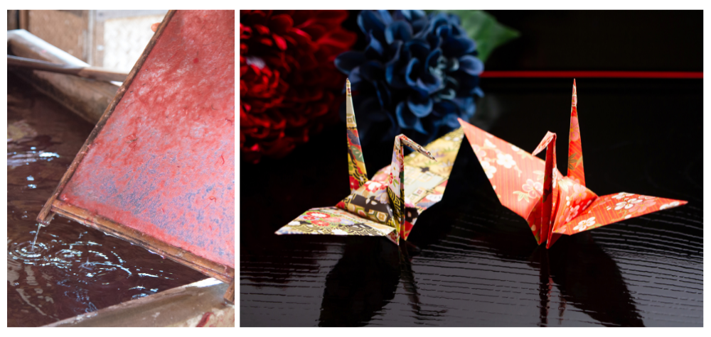Arts du papier washi et origami au Japon