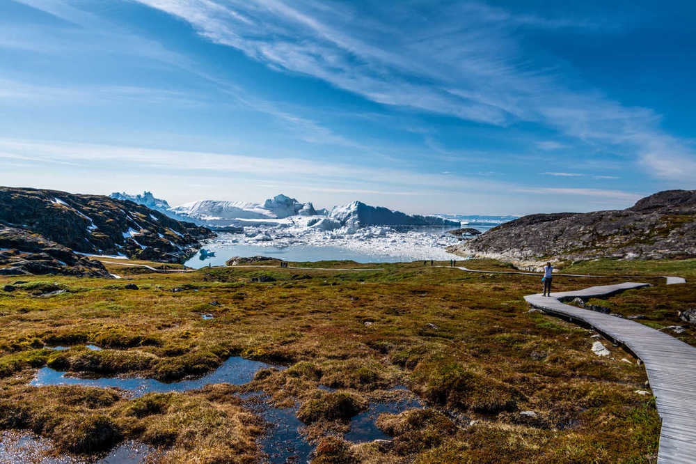 Baie de Disko au Groenland