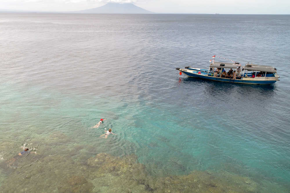 Baignade et snorkeling à Bali
