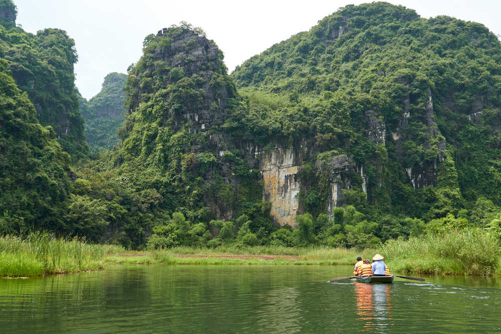 Balade en barque à Trang An Vietnam