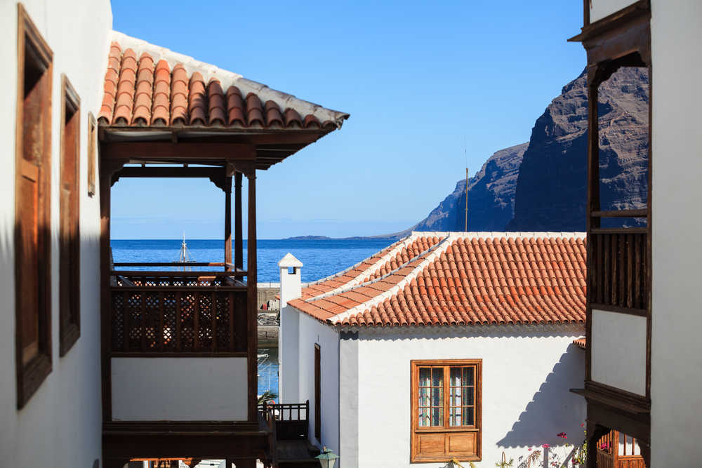 Balcon traditionnel canarien