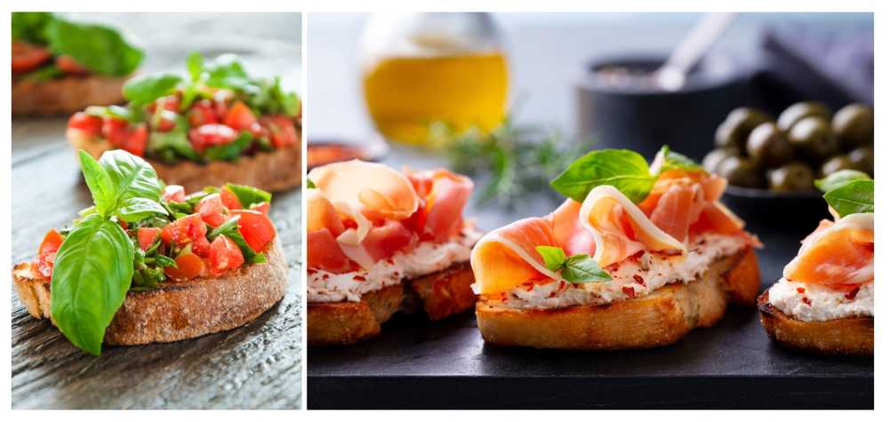 bruschettas-avec-differents-ingredients